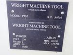Wright Machine Tools Tip Welder