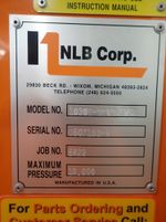 Nlb Corp Nlb Corp 1030eskid58 Pump