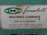Campbell Machines Co Feeder Conveyor