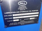 Pall Lubrication And Hydraulic Oil Purifier 