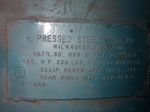 Pressed Steel Tank Co Tank