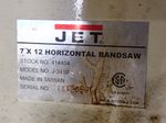 Jet Horizontal Band Saw