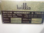 Willis Willis 1050 Microcut Vertical Mill