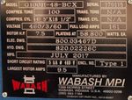 Wabash Wabash G100h48 Bcx Hydraulic Press