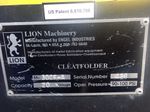 Lion Machinery Cleat Folder