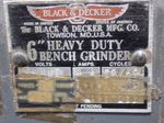 Black  Decker Bench Grinder