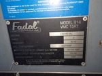 Fadal Fadal 91415 Cnc Vmc