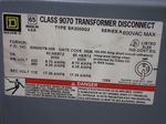 Sqaure D Company Transformer Disconnect