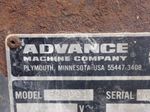 Advance Machine Company Floor Scrubber