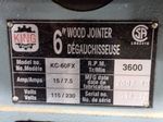King Industrial 6 Jointer
