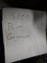 Seco Post Groover