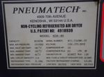Pneumatech Noncycling Refrigerated Air Dryer