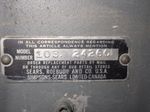 Sears Roebuck  Co Vertical Band Saw