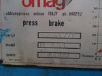 Omag Hydraulic Press Brake