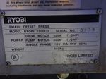 Ryobi Ryobi 3200cd Small Offset Press