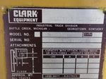 Clark Electric Forklift