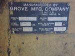 Grove Mfg Man Lift