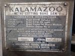 Kalamazoo Horizontal Band Saw 