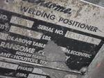 Ransome Welding Positioner