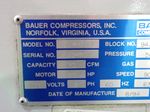 Bauer Air Compressor