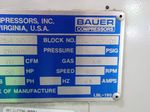 Bauer Air Compressor