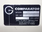 Gage Master Optical Comparator