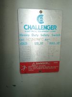 Challenger  Non Fusible Disconnect 
