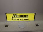 Matthews Conveyor Power Roller Conveyor Unit