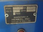 Henkel Inc Sumberged Arch Flux Holding Oven