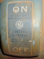 General Electric  Non Fusible Disconnect