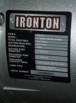 Irontron Gas Powered Trash Pump