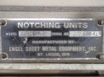 Engel Sheet Metal Notching Unit
