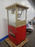 Gold Metal Products Antique Popcorn Machine