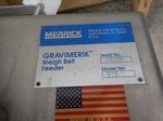 Merrick  Weigh Belt Feeder 