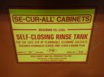 Securall Selfclosing Rinse Tank