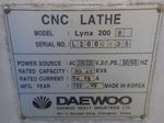 Daewoo Cnc Lathe