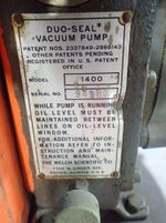 Welch Vacuum Pump