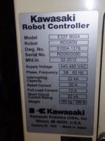 Kawasaki Kawasaki Rd080n Palletizing Robot