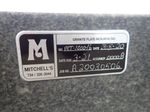 Mitchells Granite Surface Plate