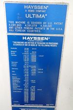 Hayssen Vertical Bagger