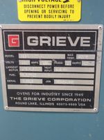 Grieve Electric Oven