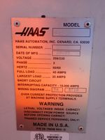 Haas Haas Sl10 Cnc Lathe