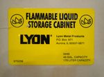 Lyon Lyon 5445 Flammable Cabinet 45 Gallons
