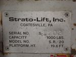 Stratolift Stratolift Sr20 Lift