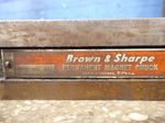 Brown  Sharpe Magnetic Chuck