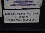 Mbc Granite Surface Plate