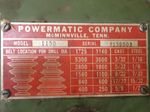 Powermatic Drill Press
