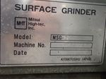 Mht Mht Msg200 Surface Grinder