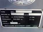 Matsuura Matsuura Mc560v Cnc Vmc