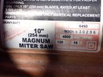 Miluakee 10 Magnum Mitter Saw